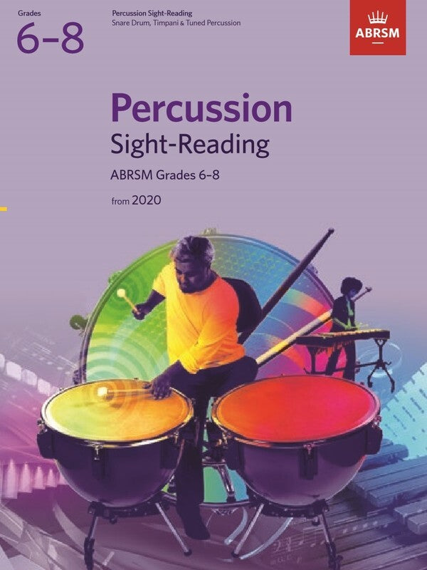 ABRSM Percussion Sight-Reading Grades 6-8 - ABRSM ABRSM 9781786013156