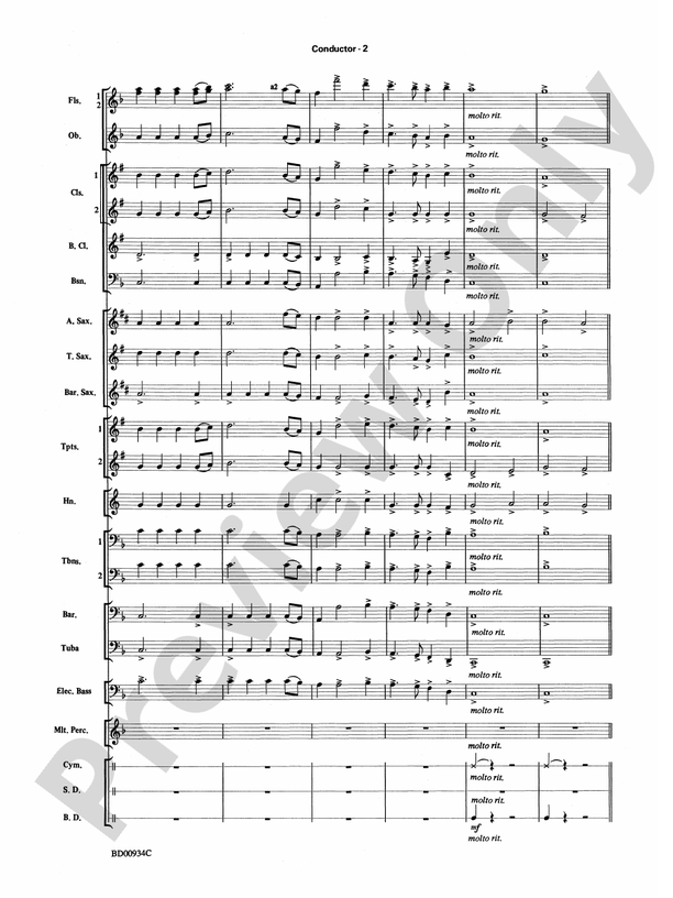 Christmas Magic - Concert Band Conductor Score & Parts (Digital Download)