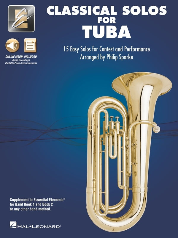 Classical Solos Volume 1 - Tuba/Media Access Online Hal Leonard 870100