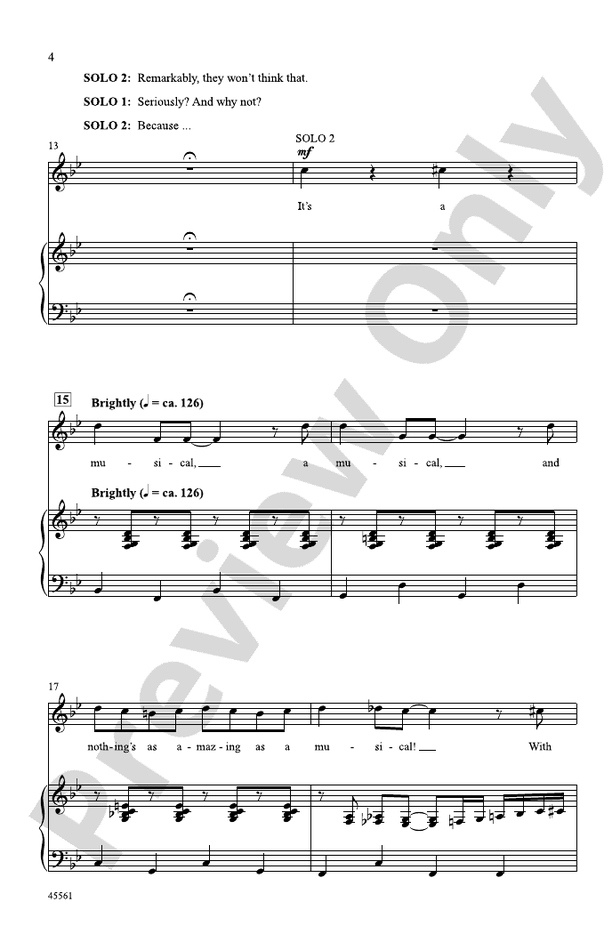 A Musical - SSAA Choral Octavo (Digital Download)