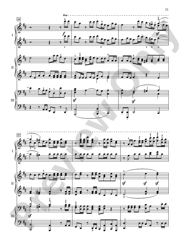 Essential Keyboard Trios: 10 Intermediate to Early Advanced Selections in Their Original Form - 1 Piano, 6 Hands (Digital Download)