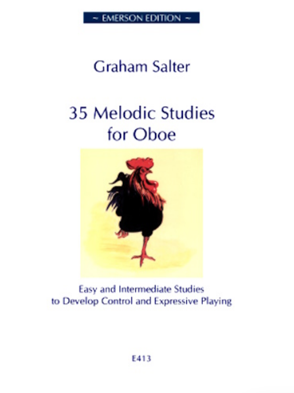 35 Melodic Studies - Graham Salter - Oboe - Emerson Edition