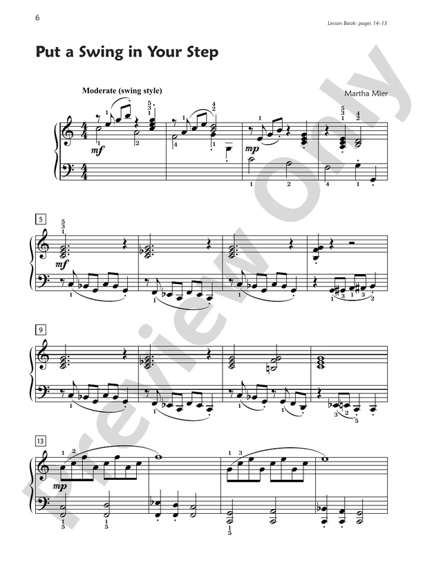 Premier Piano Course, Jazz, Rags & Blues 4 (Digital Download)