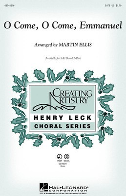 O Come, O Come, Emmanuel - 2-Part Martin Ellis Hal Leonard Choral Score Octavo