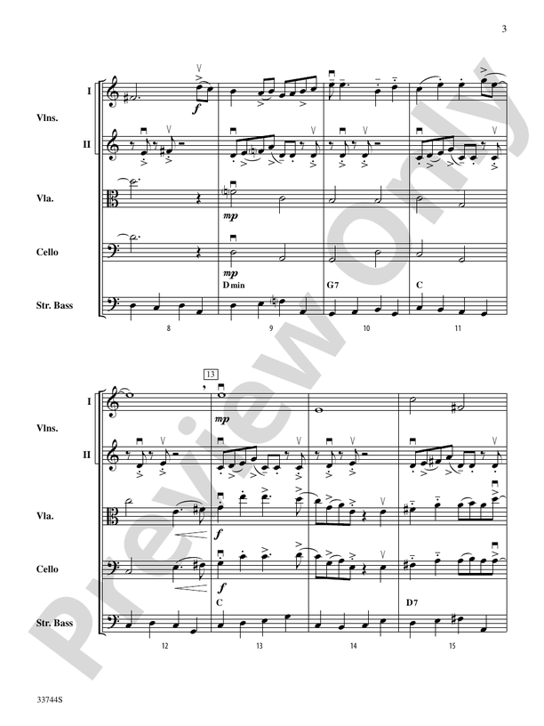 Outbound Express – String Orchestra Conductor Score & Parts (Digital Download)