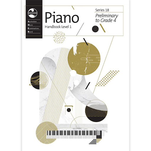 AMEB Piano Series 18 Handbook (Analysis of Works) Level 1 (Preliminary to Grade 4) - AMEB 1201104039