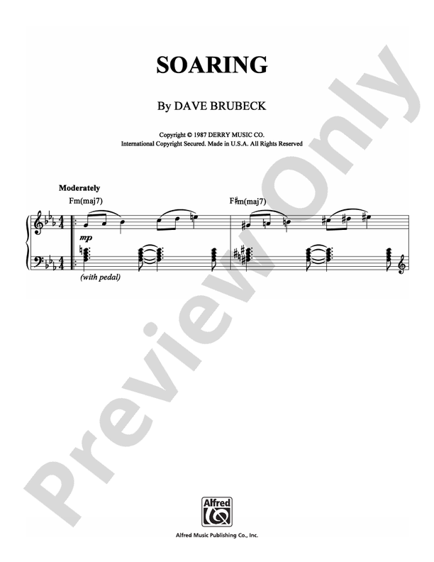 Soaring - DSM-PS-0007679 - Piano (Digital Download)