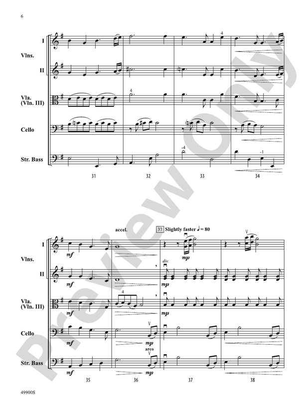 To the Moon and Back - String Orchestra Conductor Score & Parts (Digital Download)