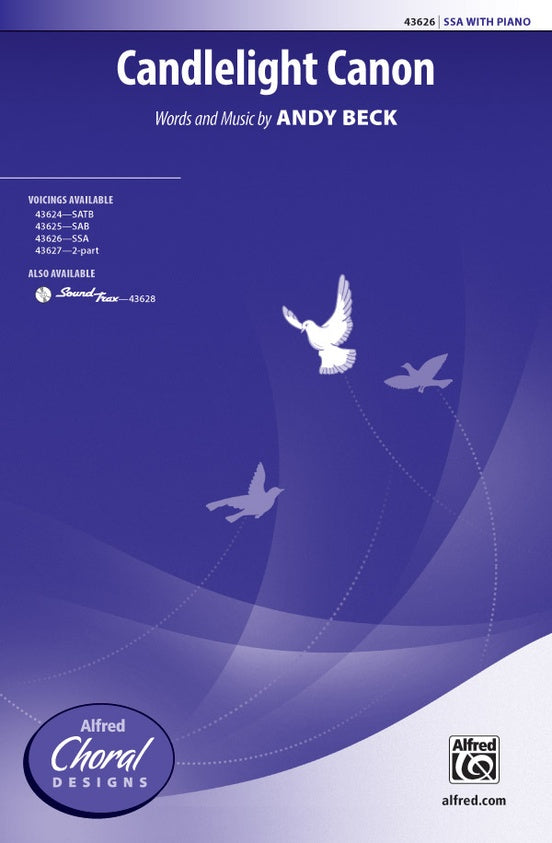 Candlelight Canon – SSA Choral Octavo (Digital Download)