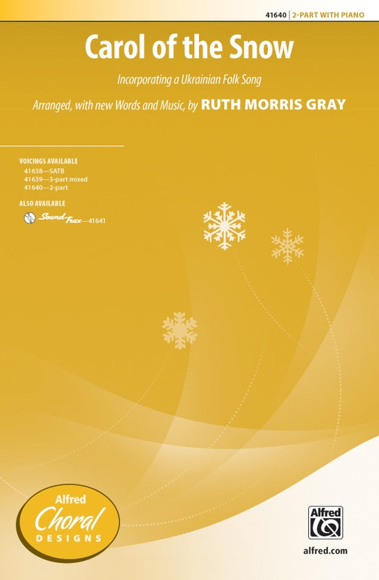 Carol of the Snow – 2-Part Choral Octavo (Digital Download)