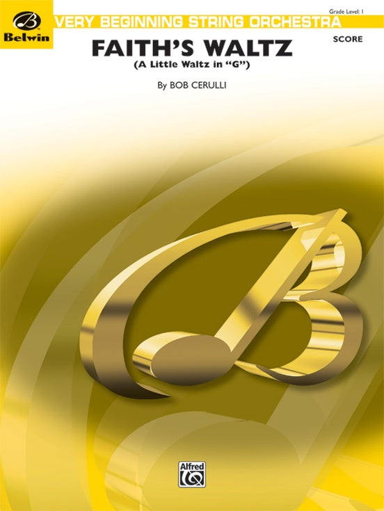Faith's Waltz – String Orchestra Conductor Score & Parts (Digital Download)