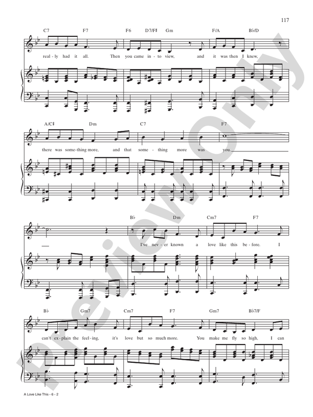 A Love Like This (from Meshuggah-Nuns) - PVG (Digital Download)