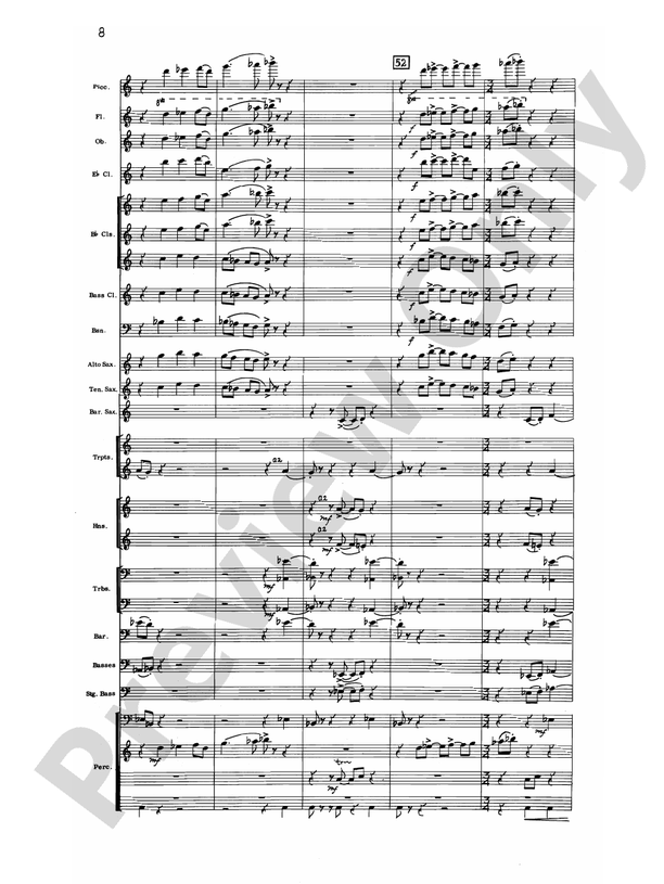 Liturgical Music for Band, Op. 33 - Concert Band Conductor Score & Parts (Digital Download)