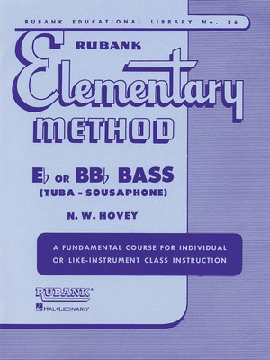Rubank Elementary Method - Bass/Tuba (B.C.) - Tuba Rubank Publications