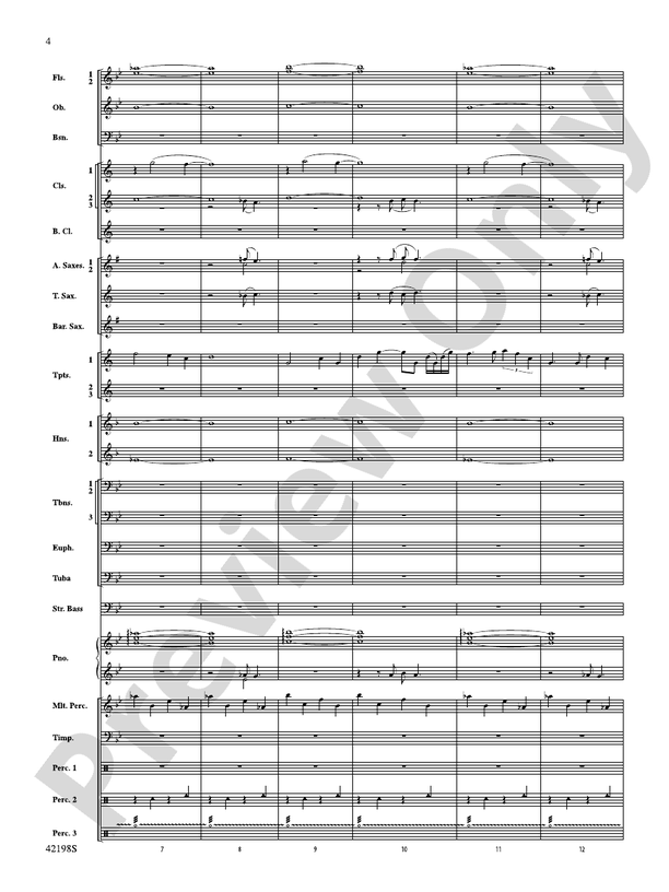 Cheaha Sketches - Concert Band Conductor Score & Parts (Digital Download)