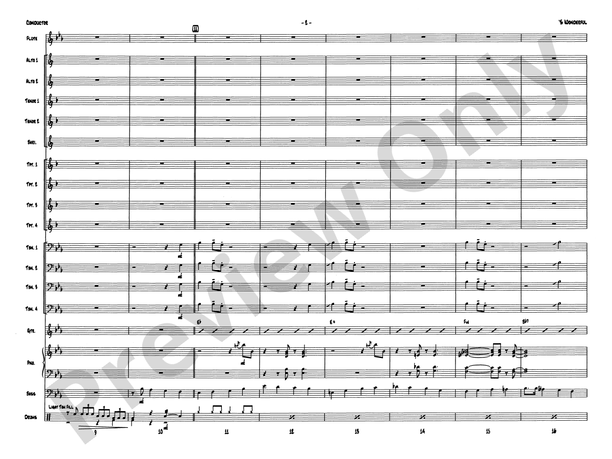 S Wonderful (Arr. Ralph Ford) - Jazz Ensemble Conductor Score & Parts (Digital Download)