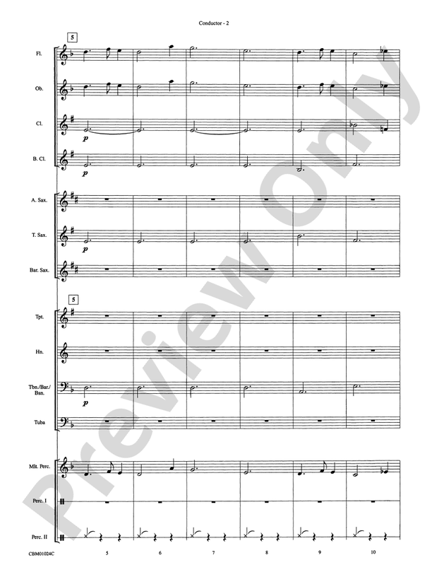 Harry Potter, Themes from - Concert Band Conductor Score & Parts (Digital Download)