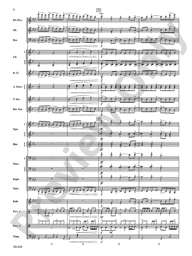 Dances of a Shimmering Spirit - Concert Band Conductor Score & Parts (Digital Download)