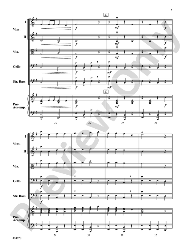 On the Open Seas - String Orchestra Conductor Score & Parts (Digital Download)
