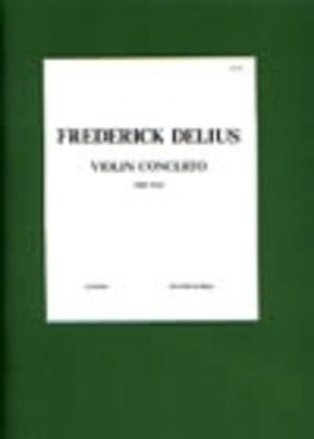 Violin Concerto - Frederick Delius - Violin Stainer & Bell Study Score