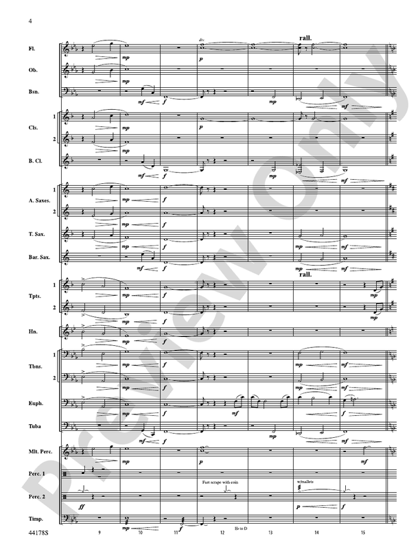 Intrepid Journey - Concert Band Conductor Score & Parts (Digital Download)