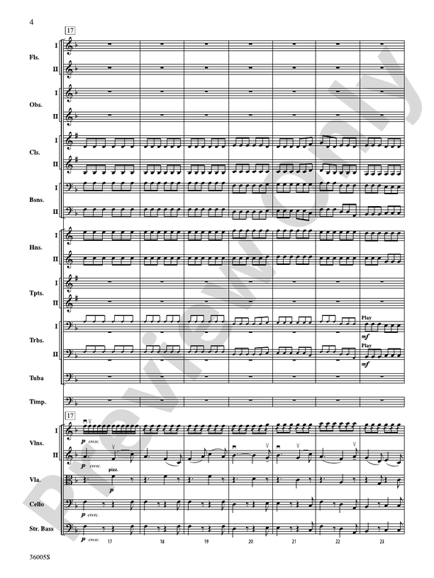 Beethoven's Symphony No. 6 "Pastoral" – Ful Orchestra Conductor Score & Parts (Digital Download)
