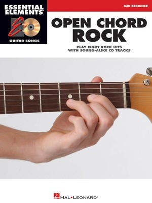 Open Chord Rock - Essential Elements Guitar Songs - Guitar Hal Leonard /CD