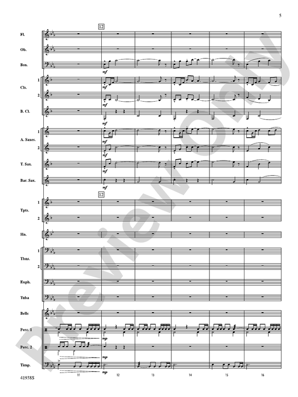Melody Park - Concert Band Conductor Score & Parts (Digital Download)