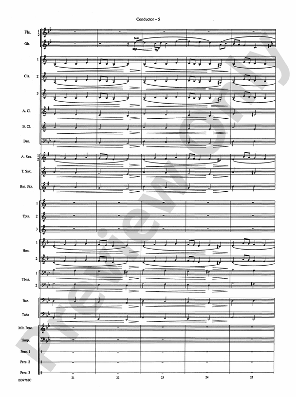By Loch and Mountain - Concert Band Conductor Score & Parts (Digital Download)