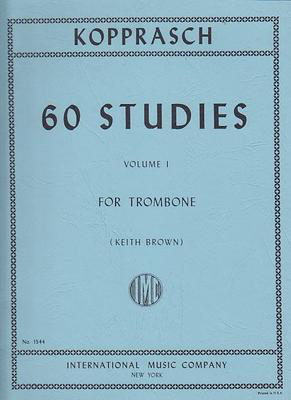 Kopprasch - 60 Studies Book 1 - Trombone Solo IMC IMC1544