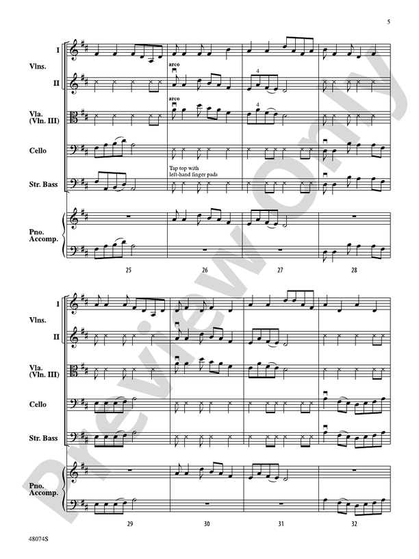 Feng Yang Songs/SIS - String Orchestra Conductor Score & Parts (Digital Download)