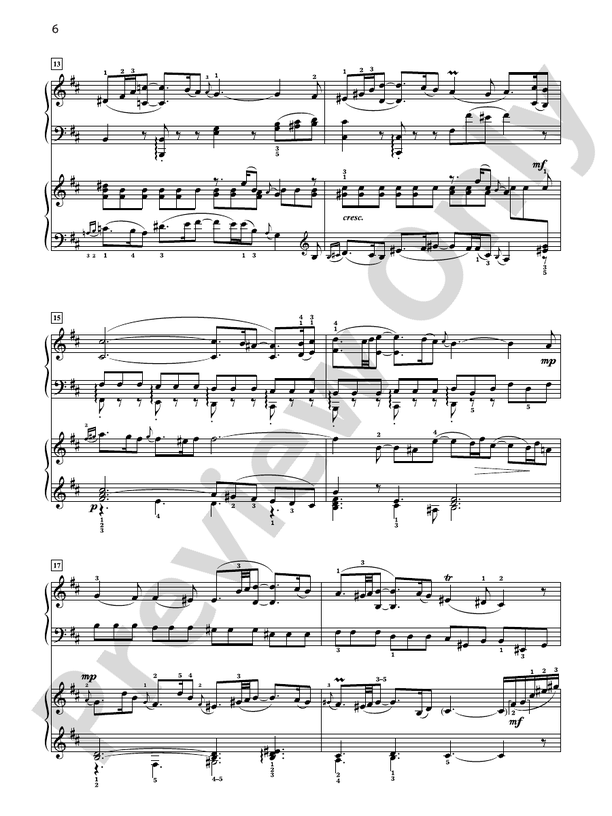 St. Matthew Passion Suite for Two Pianos - 2 Pianos, 4 Hands (Digital Download)