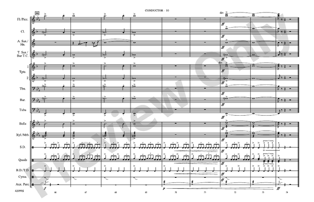 Man of Steel, Part 3 – Marching Band Conductor Score & Parts (Digital Download)