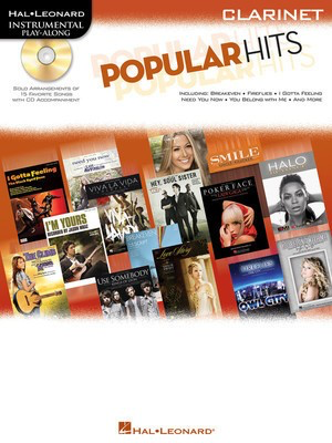 Popular Hits Instrumental Play-Along - Clarinet/CD Hal Leonard 842512