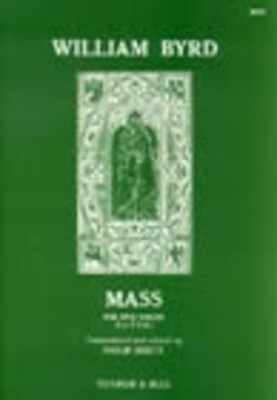 Mass For Five Voices - for SATTB - William Byrd - SATTBB Stainer & Bell Choral Score Octavo