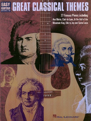 Great Classical Themes for Easy Guitar - Easy Guitar with Notes & Tab - Various - Guitar Hal Leonard Easy Guitar with Notes & TAB
