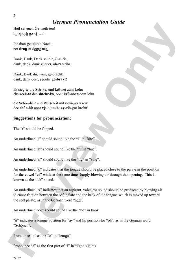 Hail to Thee (from Die Zauberflote) – SATB Choral Octavo (Digital Download)