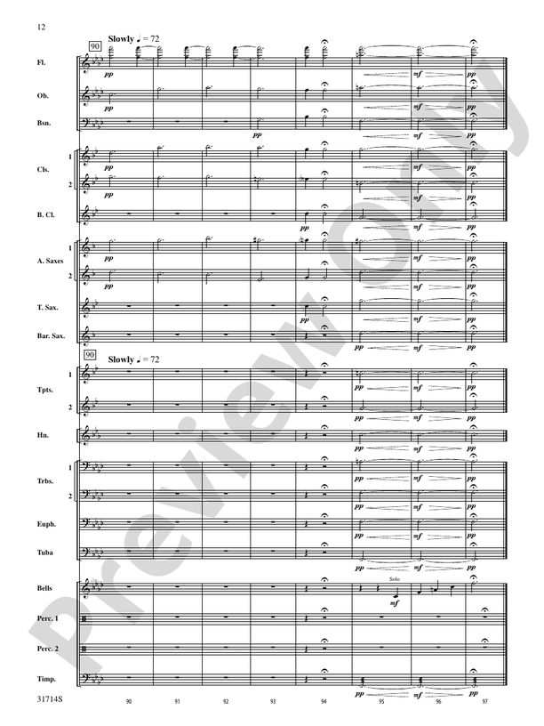 Scheherazade Selections - Concert Band Conductor Score & Parts (Digital Download)