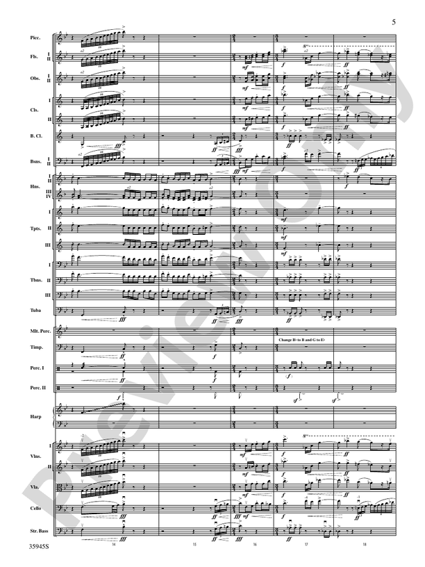 The Sea Hawk – Ful Orchestra Conductor Score & Parts (Digital Download)