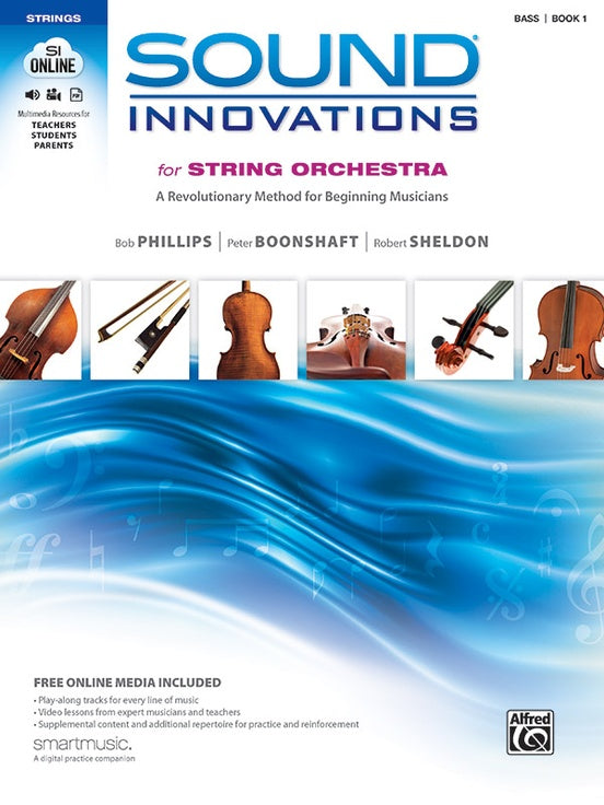 Sound Innovations Book 1 USA edition - Double Bass/Online Media by Philips/Boonshaft/Sheldon Alfred 34596