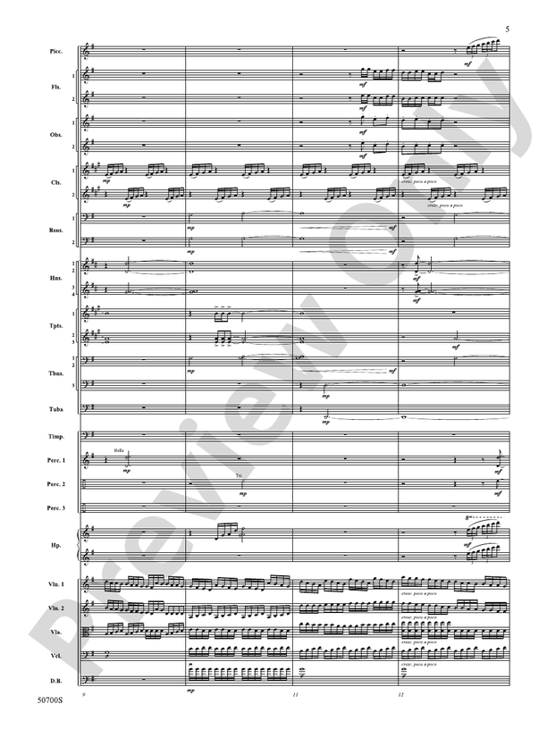 (Up)Lifted – Full Orchestra Conductor Score & Parts (Digital Download)