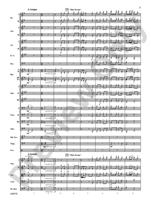Pan: Highlights from the Warner Bros. Pictures Motion Picture Soundtrack – Full Orchestra Conductor Score & Parts (Digital Download)