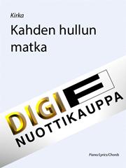 Kahden Hullun Matka - Guitar/Piano/Voice (Digital Download)