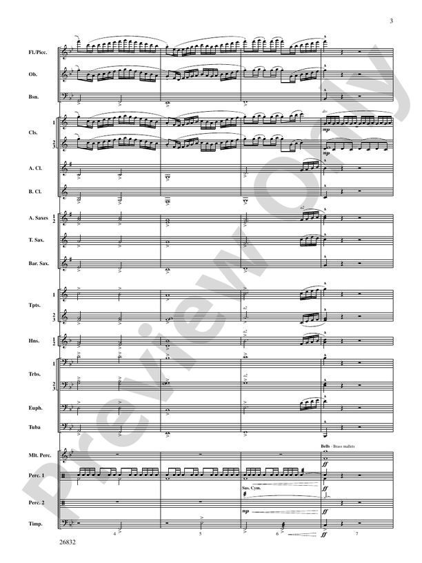 Charleston Harbor Celebration - Concert Band Conductor Score & Parts (Digital Download)
