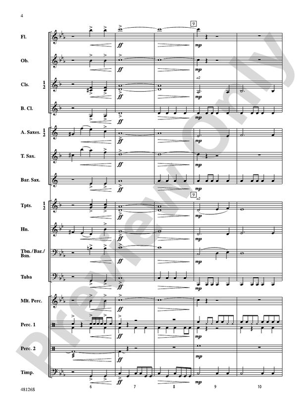 In Search of Yeti - Concert Band Conductor Score & Parts (Digital Download)