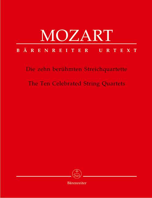 CELEBRATED STRING QUARTETS 10 PTS