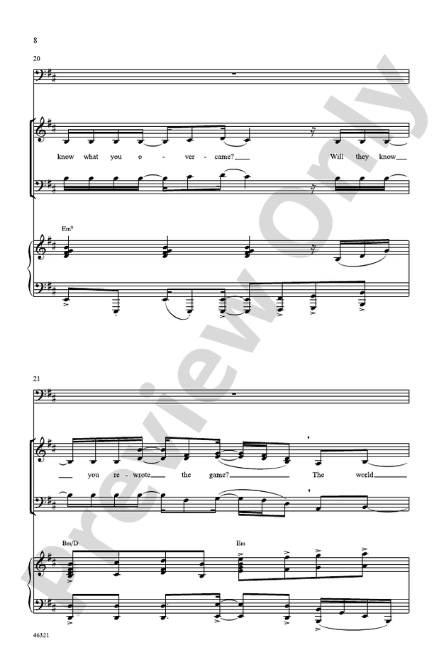 Hamilton – SAB Choral Octavo (Digital Download)