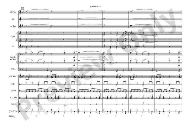 When We Stand Together – Marching Band Conductor Score & Parts (Digital Download)
