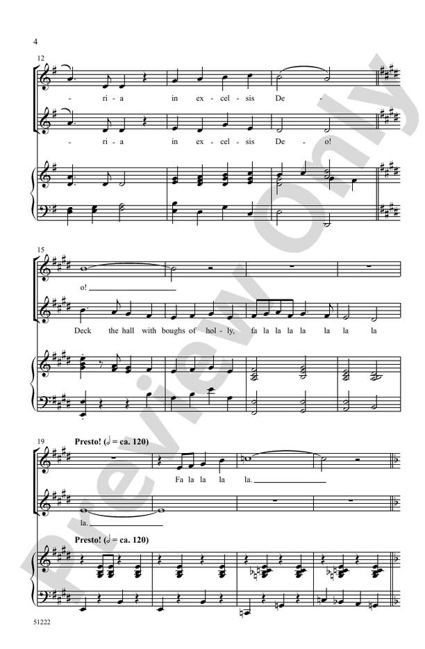 A Festive Christmas Trilogy - 2 Part Treble Choral Octavo (Digital Download)