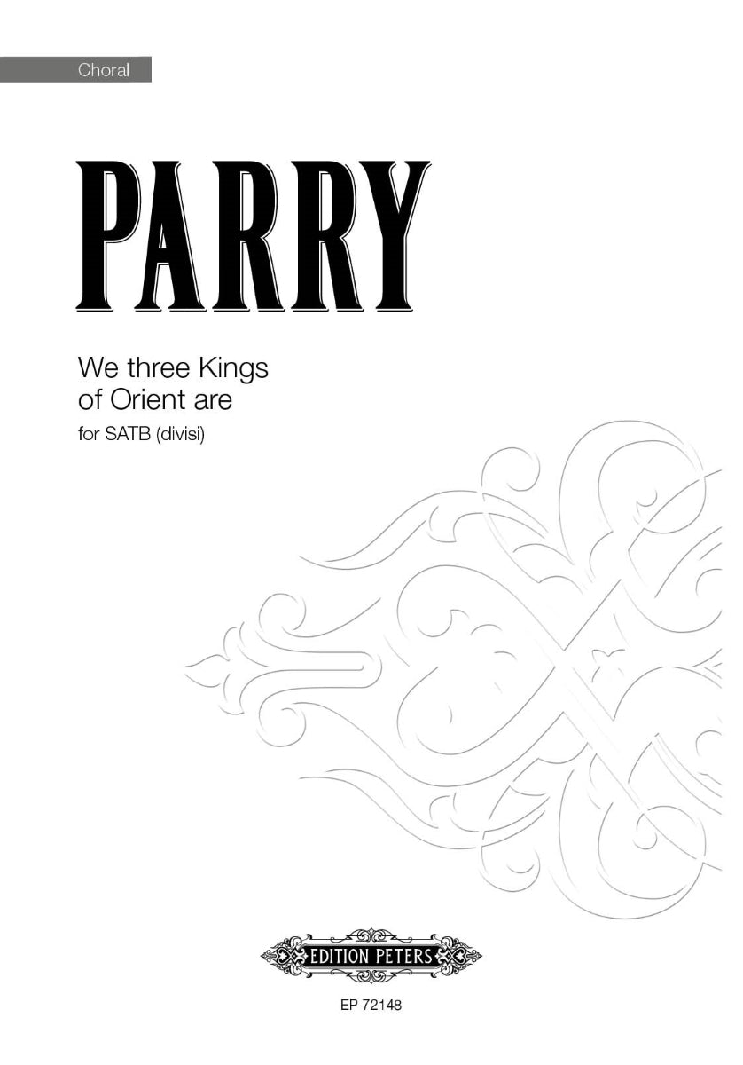 We Three Kings of Orient Are - SATB Choral Octavo (Digital Download)